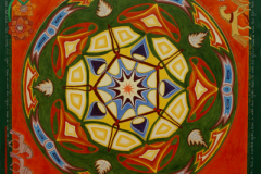 Mandala 53 - 50 x 50 cm - acryl en inkt